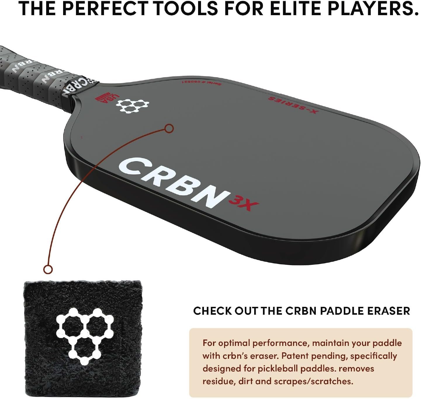 CRBN Pickleball - X Series Power Paddle - Image 5