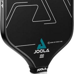 JOOLA Vision Pickleball Paddle with Textured Carbon Grip Surface Technology for Maximum Spin and Control with Added Power - Polypropylene Honeycomb Core Pickleball Racket 16mm - Image 1