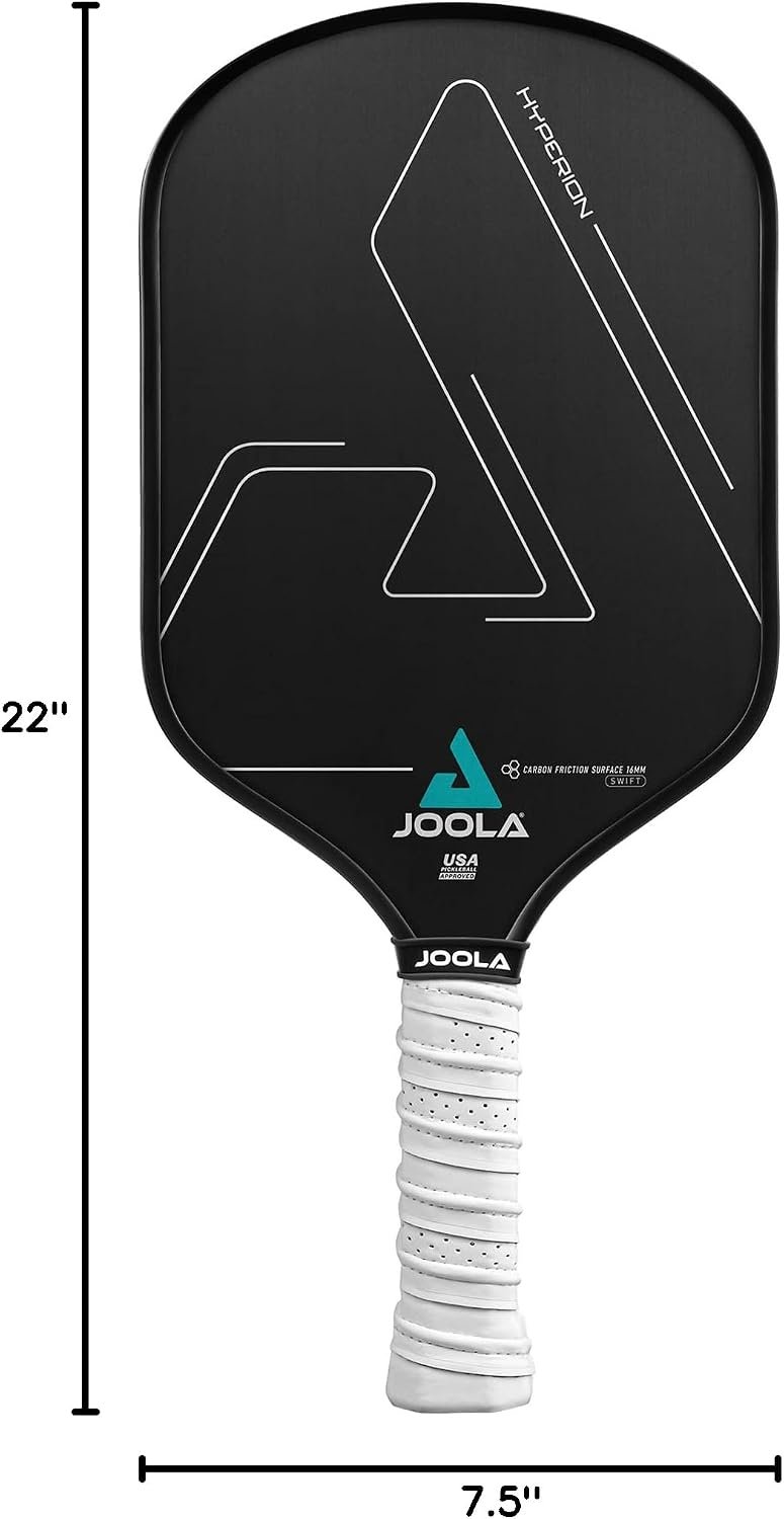 JOOLA Professional Pickleball Paddles – Raw Carbon Fiber Surface – Built for Spin, Speed & Control – Hyperion, Solaire, Perseus & Scorpeus – Swift & Standard Models – USAP Approved – Tournament-Level - Image 7