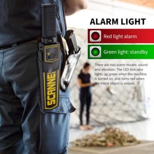 Handheld Metal Detector Wand,Security Scanner for Knives, Weapons,Metals - Image 5