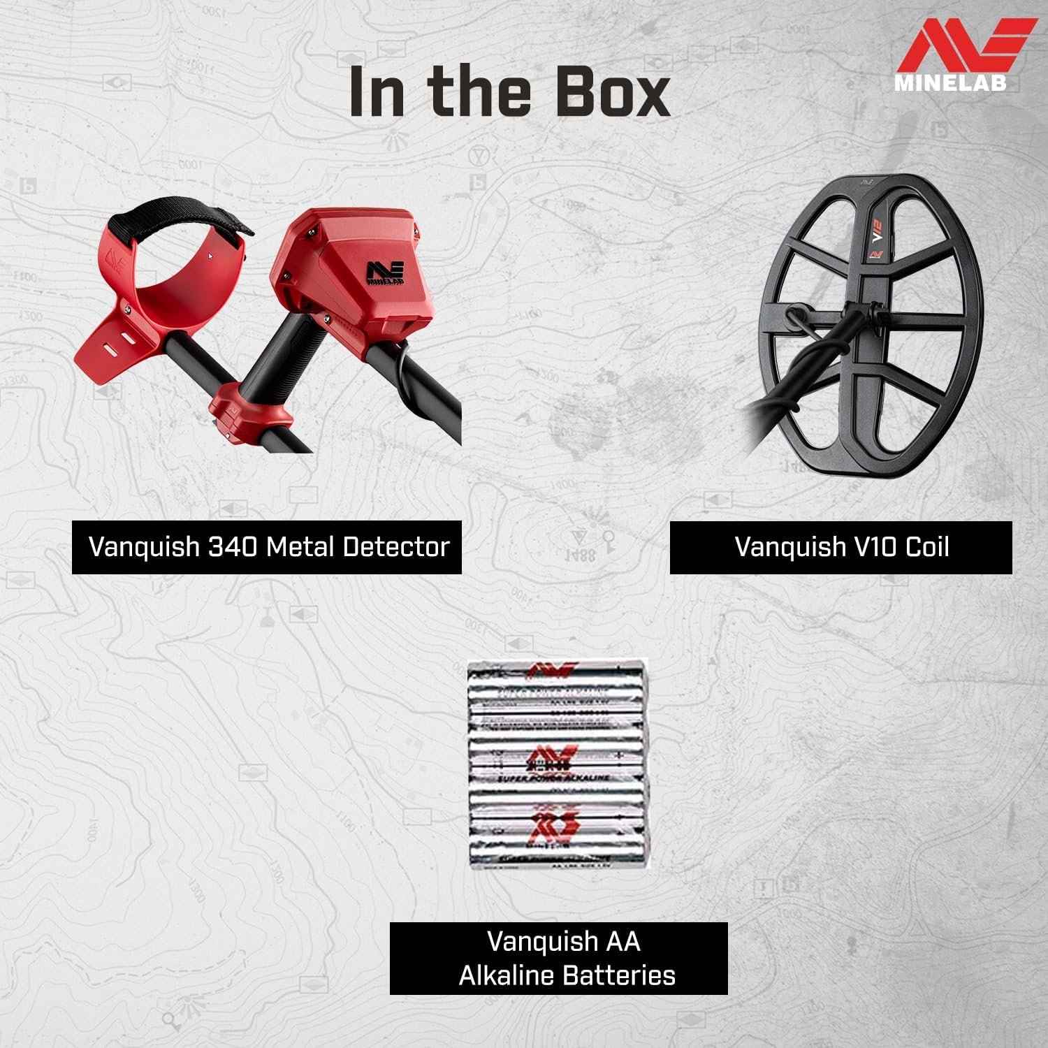 MINELAB Vanquish 340 Multi-Frequency Metal Detector, Easy Fully-Automatic Hunter with Simple Controls and Waterproof Coil - Image 6