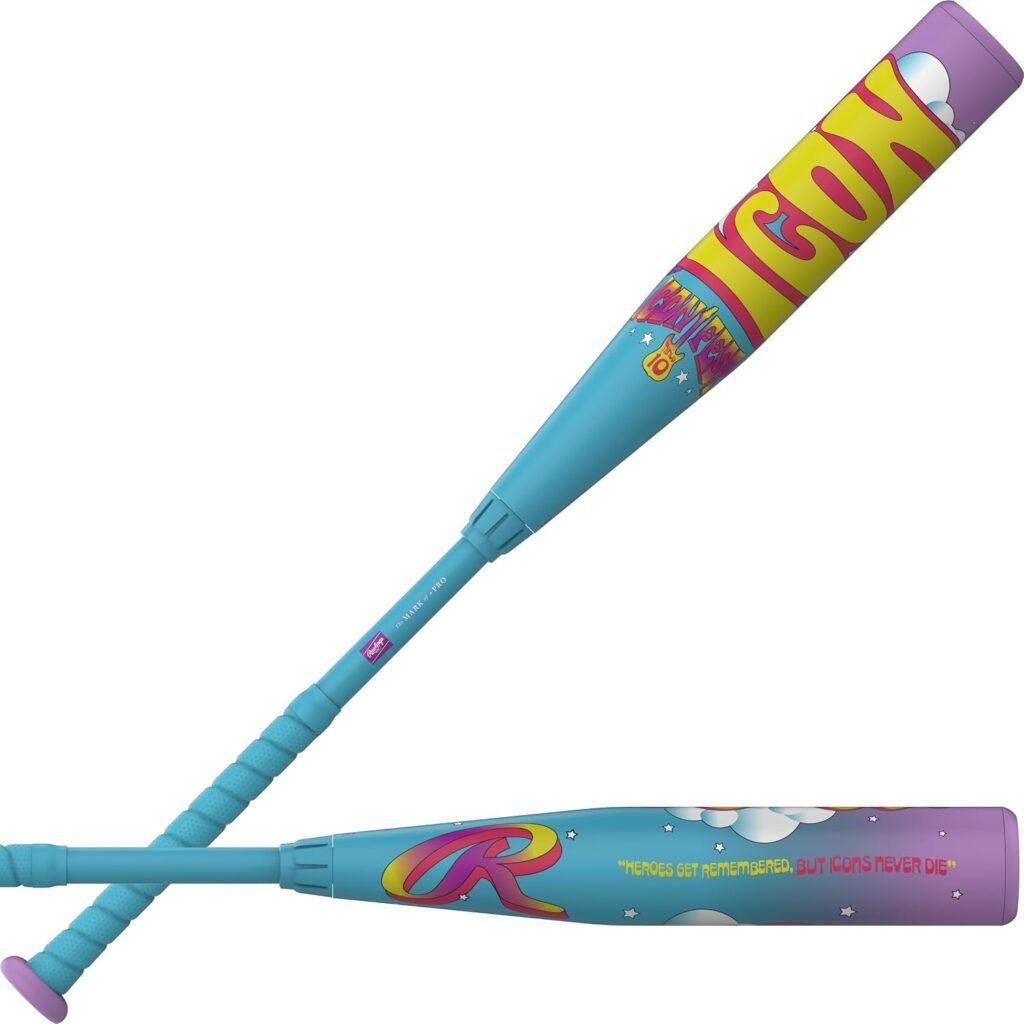 Rawlings | 2026 | ICON Baseball Bat | USSSA | -5/-8/-10 | 2 Pc. Composite