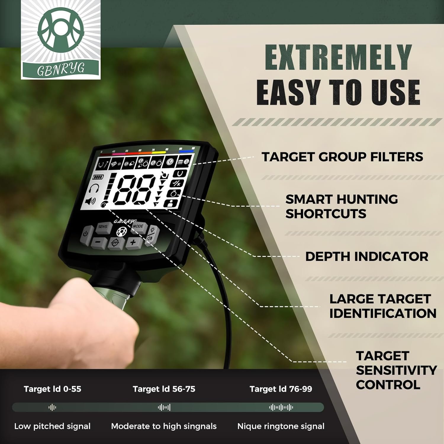 Professional Metal Detector for Adults. - Image 4