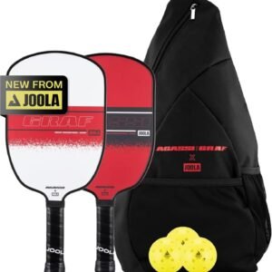 JOOLA GRAF Pro IV 16mm Pickleball Paddle w/Extended Sweet Spot - Carbon Fiber Surface Increases Spin & Control - SK Film for Power & Larger Sweet spot - UPA-A Certified - USAP Approved - NFC Chip - Image 11