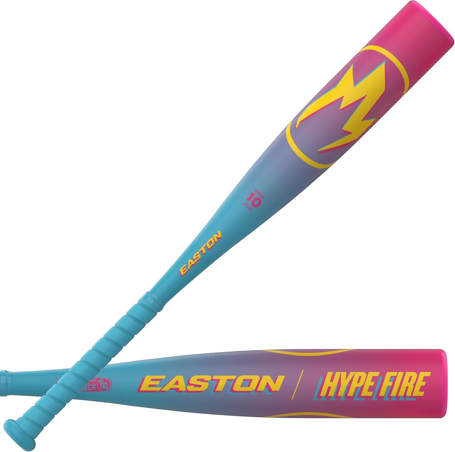 Easton Hype Fire Junior Big Barrel Baseball Bat | USSSA | -10 - Image 4