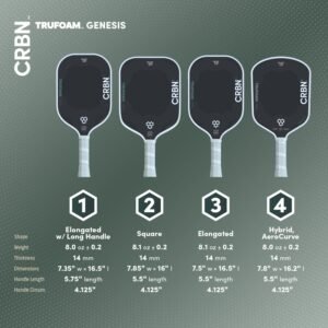 CRBN Pickleball - TruFoam Genesis Paddle - Image 5