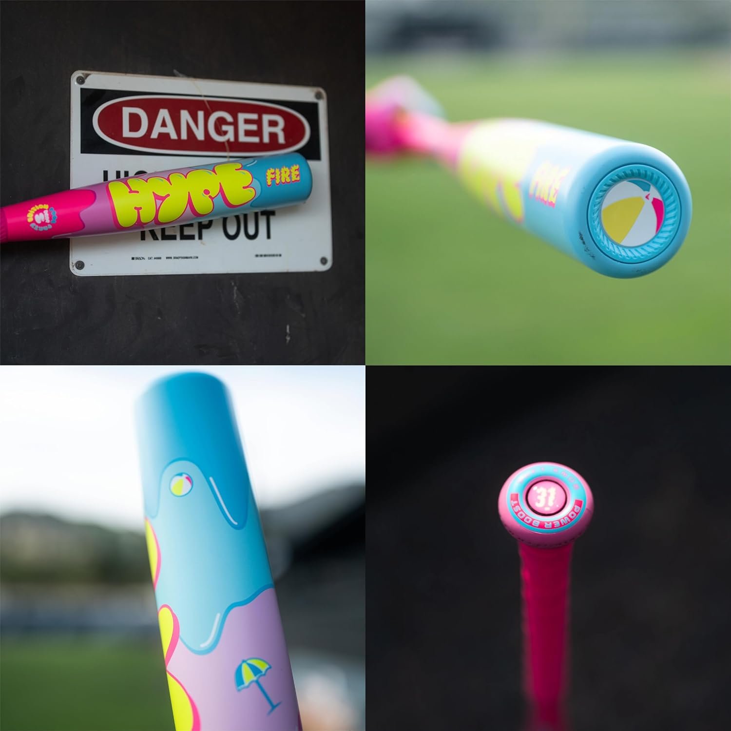 Easton | 2025 | Hype FIRE Baseball Bat | USSSA | -5 / -8 / -10 Drop | 2 3/4" Barrel | 2 Pc. Composite - Image 4