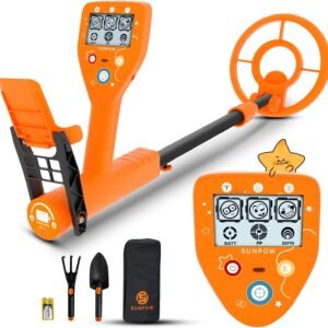SUNPOW Metal Detector Pinpointer for Adults & Kids - Waterproof Handheld Pin Pointer Wand - High Sensitivity 360° Detection - Easy to Use 2 Alert Modes - Treasure Pinpointing Finder Probe - OTMD12 - Image 7