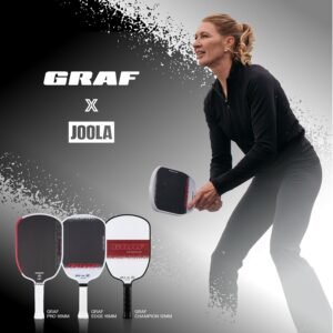 JOOLA GRAF Pro IV 16mm Pickleball Paddle w/Extended Sweet Spot - Carbon Fiber Surface Increases Spin & Control - SK Film for Power & Larger Sweet spot - UPA-A Certified - USAP Approved - NFC Chip - Image 7