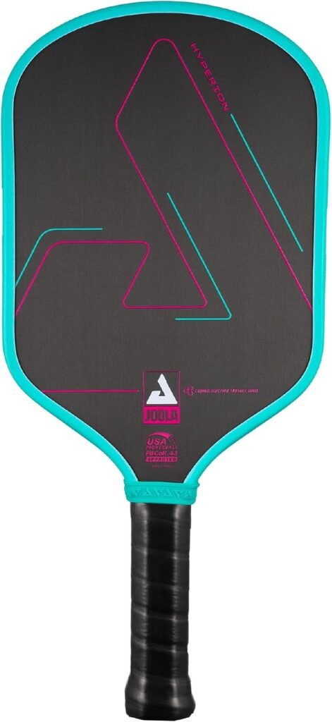 JOOLA Ben Johns Hyperion CFS Pickleball Paddle – Carbon Surface with High Grit & Spin, Elongated Handle, USAPA Approved Ben Johns Paddle