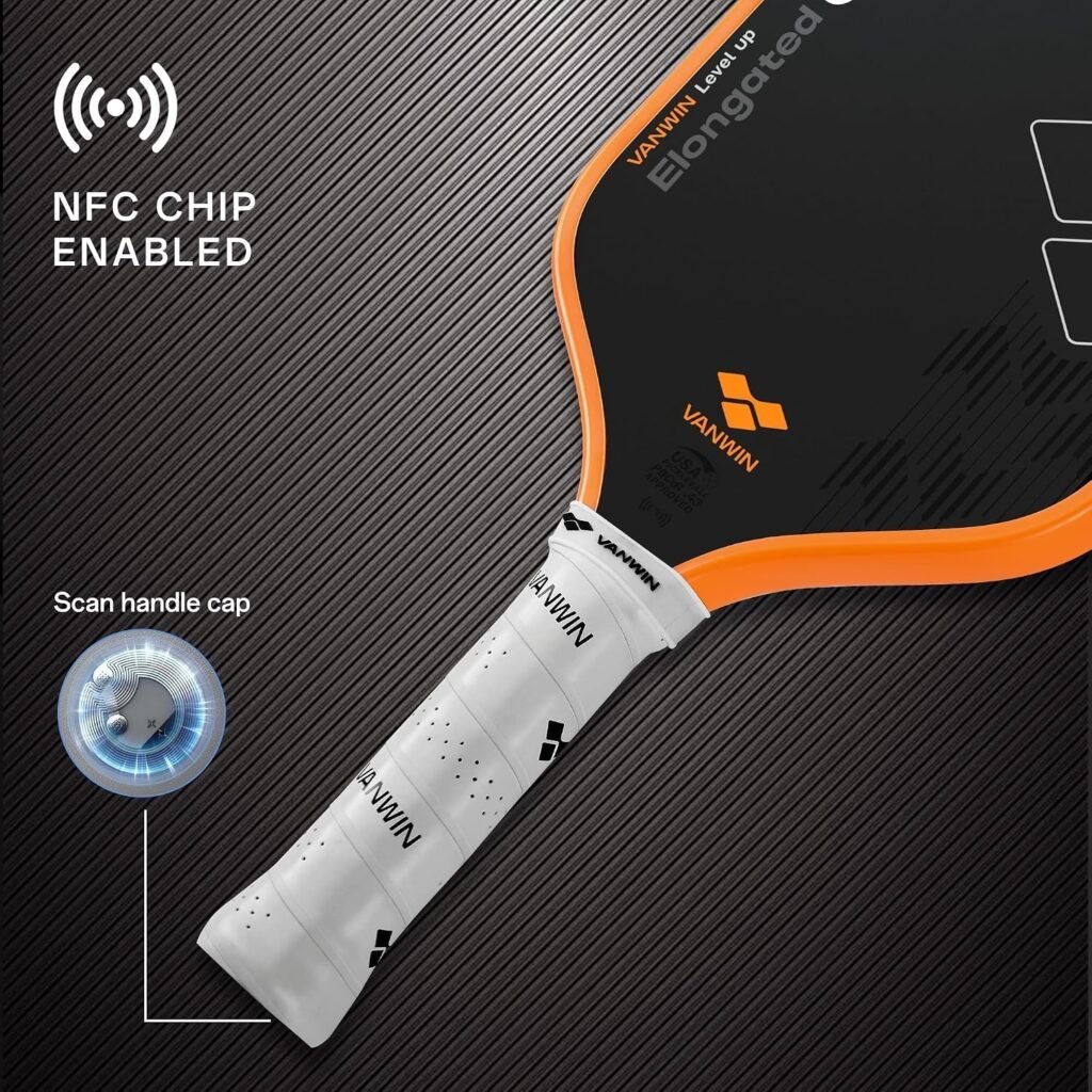 Pickleball Paddles Carbon Fiber EPP Foam Core USAPA Approved for Advanced