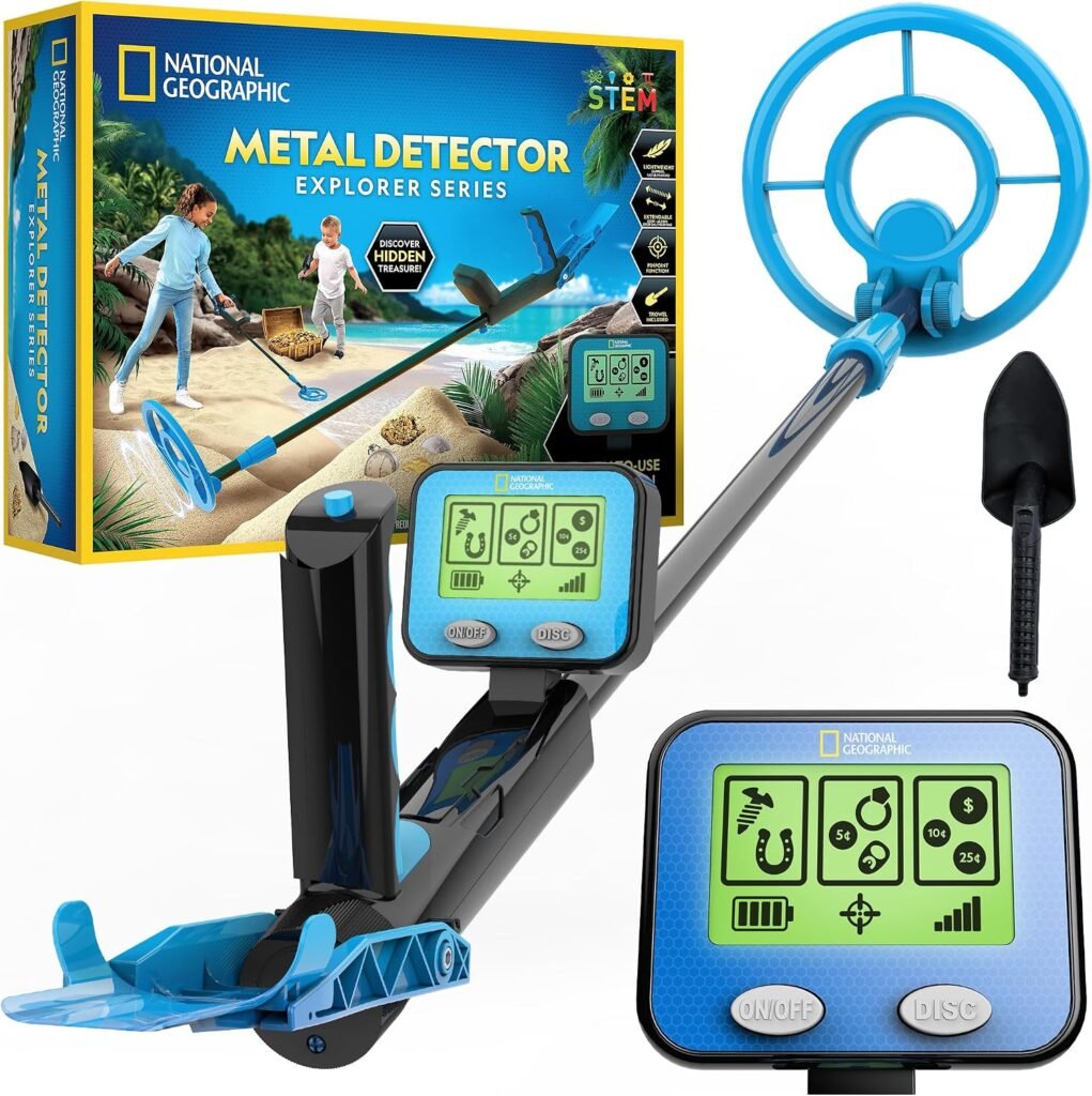 National Geographic Metal Detector for Kids with Pinpoint Function