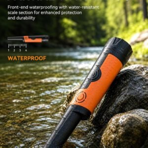 SUNPOW Metal Detector Pinpointer for Adults & Kids - Waterproof Handheld Pin Pointer Wand - High Sensitivity 360° Detection - Easy to Use 2 Alert Modes - Treasure Pinpointing Finder Probe - OTMD12 - Image 4
