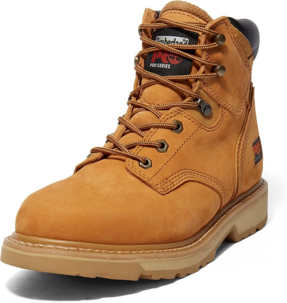 Timberland PRO Men's Pit Boss 6 Inch Steel Safety Toe Industrial Work Boot