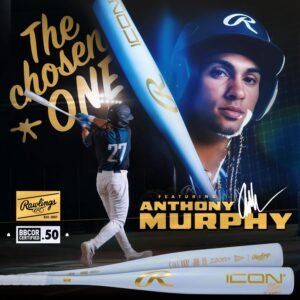 Rawlings | 2026 | ICON The Chosen One Baseball Bat | BBCOR | -3 | 1 Pc. - Image 2