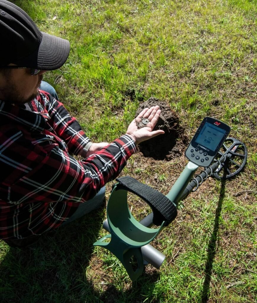 MINELAB X-Terra PRO All-Terrain Professional Fully Waterproof Metal Detector for Adults with Pro-Switch Technology