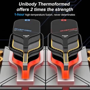 Pickleball Paddles Set of 2 – Thermoformed T700 Carbon Fiber Paddle Set, USAPA Approved - Image 2