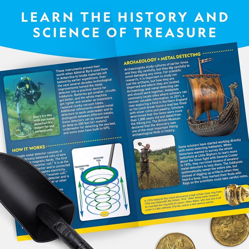 National Geographic Metal Detector for Kids with Pinpoint Function