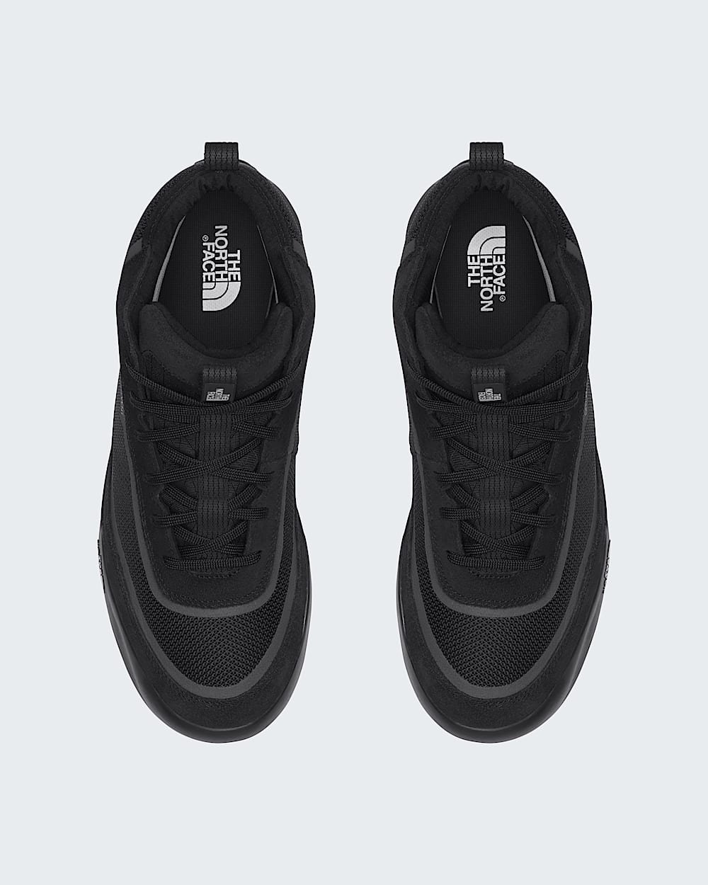 The North Face Clyffe™ Mid Insulated Waterproof Shoes - TNF Black/TNF Black Style NF0A8D8X - Image 2