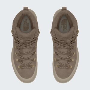 The North Face Glenclyffe™ Mid Insulated Waterproof Boots - Garnet / Timeless Taupe Style NF0A8AB4 - Image 2