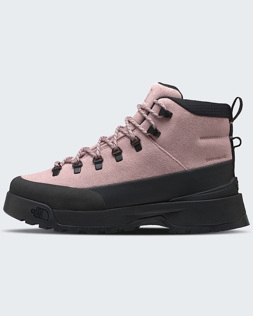 The North Face Glenclyffe™ Mid Insulated Waterproof Boots - Metal Pink/TNF Black Style NF0A8AB4