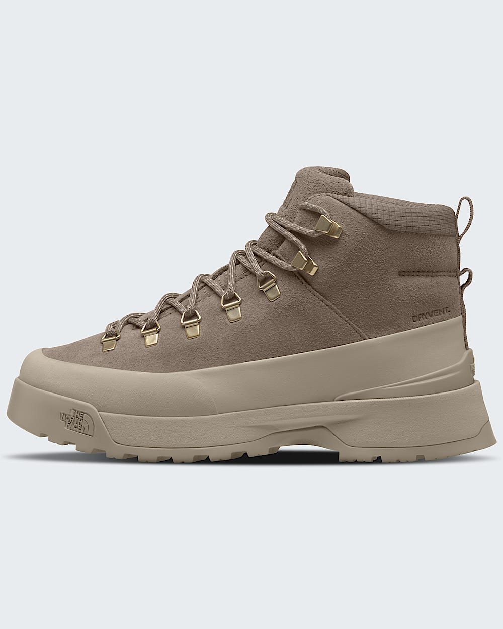 The North Face Glenclyffe™ Mid Insulated Waterproof Boots - Garnet / Timeless Taupe Style NF0A8AB4 - Image 1