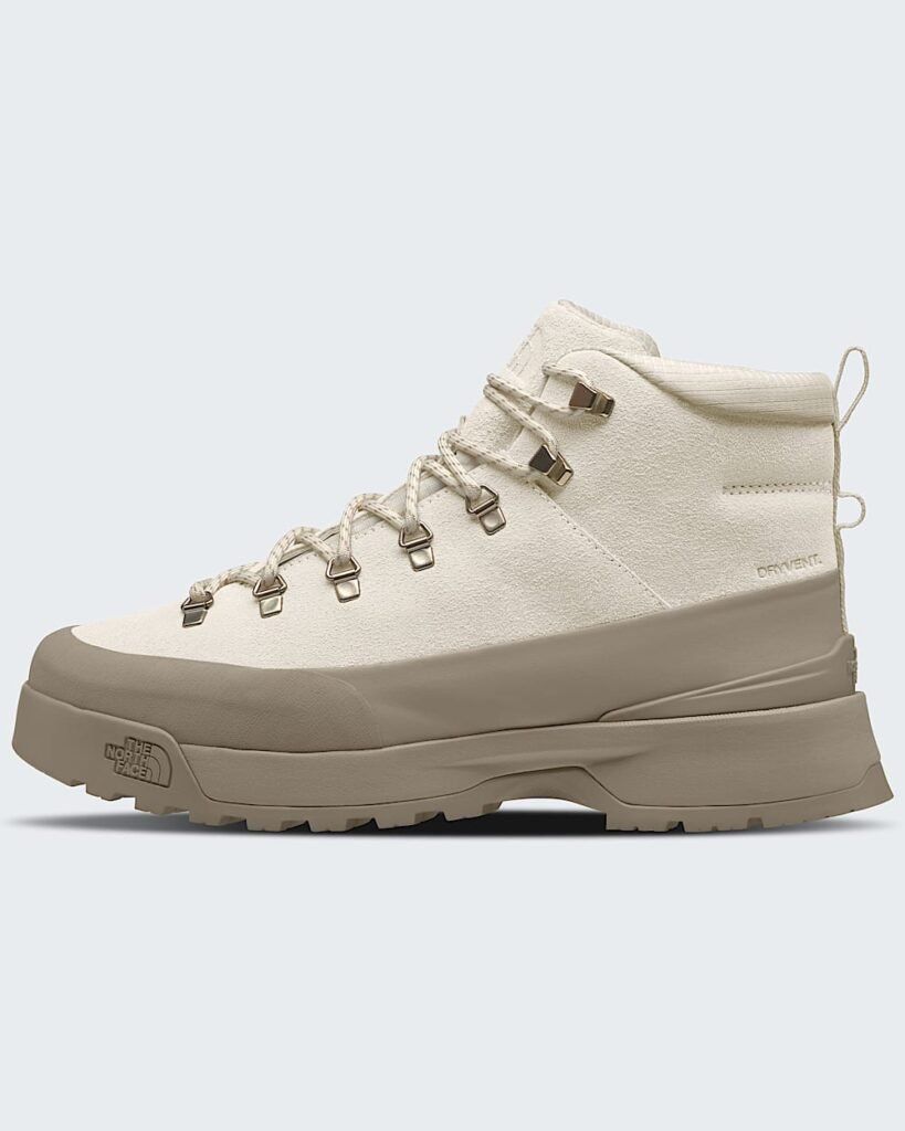 The North Face Glenclyffe™ Mid Insulated Waterproof Boots - White Dune/Timeless Taupe Style NF0A8AB4