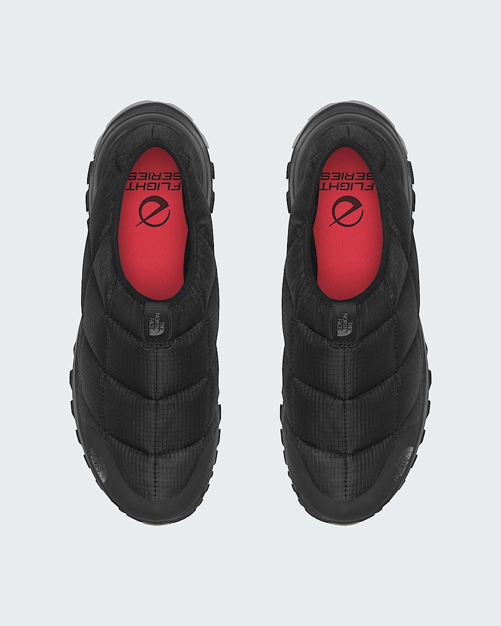 The North Face Hedgehog RVST Thermoball Mule - TNF Black/Elevation Red Style NF0A8AFY - Image 2