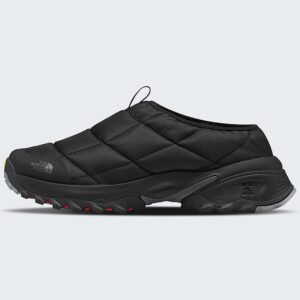 The North Face Hedgehog RVST Thermoball Mule - TNF Black/Elevation Red Style NF0A8AFY - Image 1