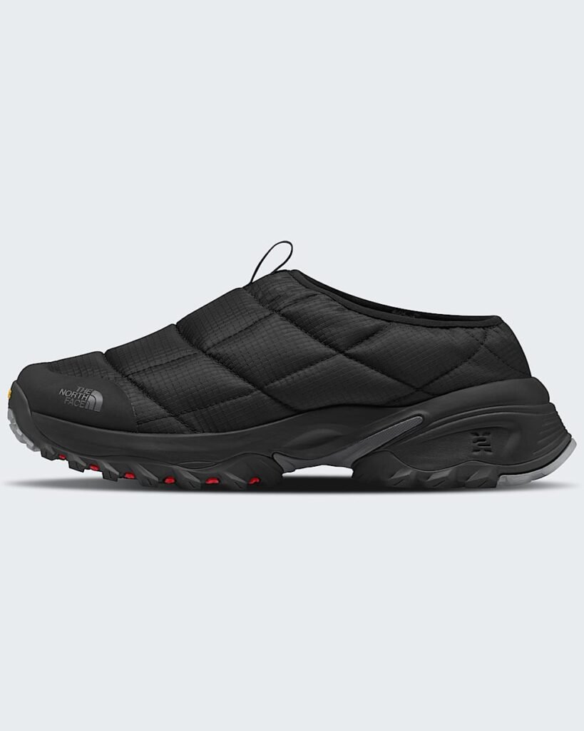 The North Face Hedgehog RVST Thermoball Mule - TNF Black/Elevation Red Style NF0A8AFY