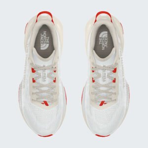 The North Face Men's Altamesa 500 V2 Shoes - TNF White/Lava Red Style NF0A8DAJ - Image 2