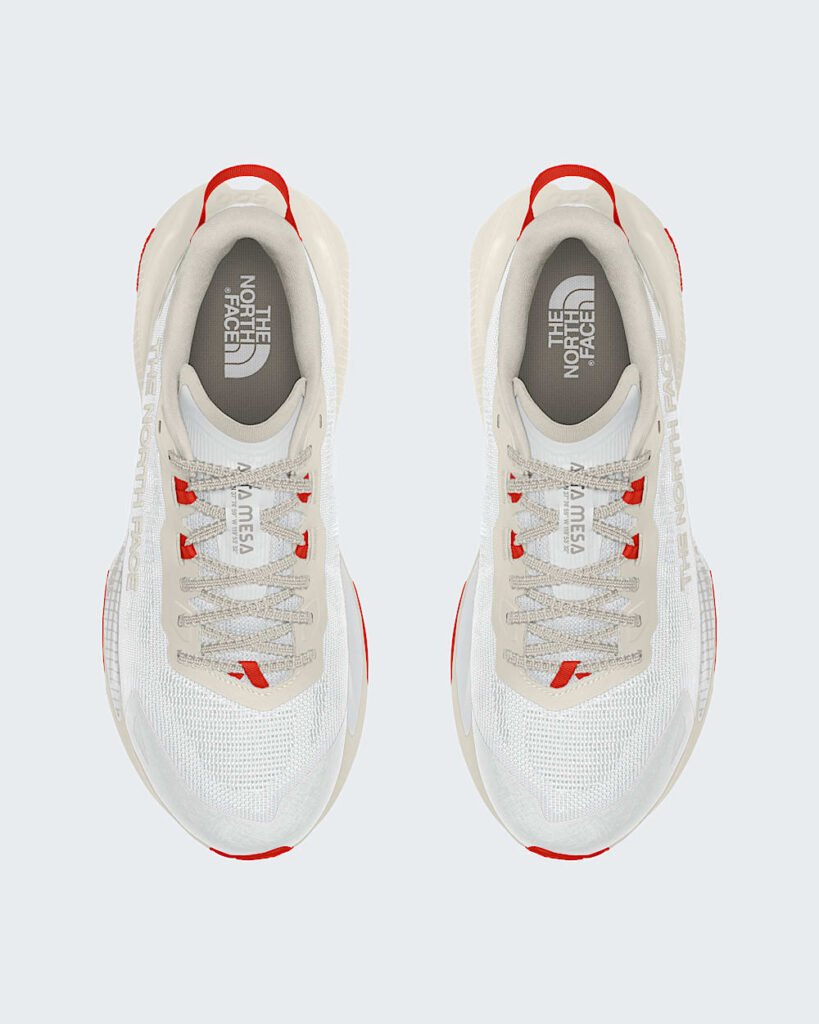 The North Face Men's Altamesa 500 V2 Shoes - TNF White/Lava Red Style NF0A8DAJ