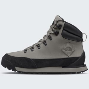 The North Face Men’s Back-To-Berkeley IV Leather Waterproof Boots - Stone Slab/TNF Back Style NF0A817Q - Image 1