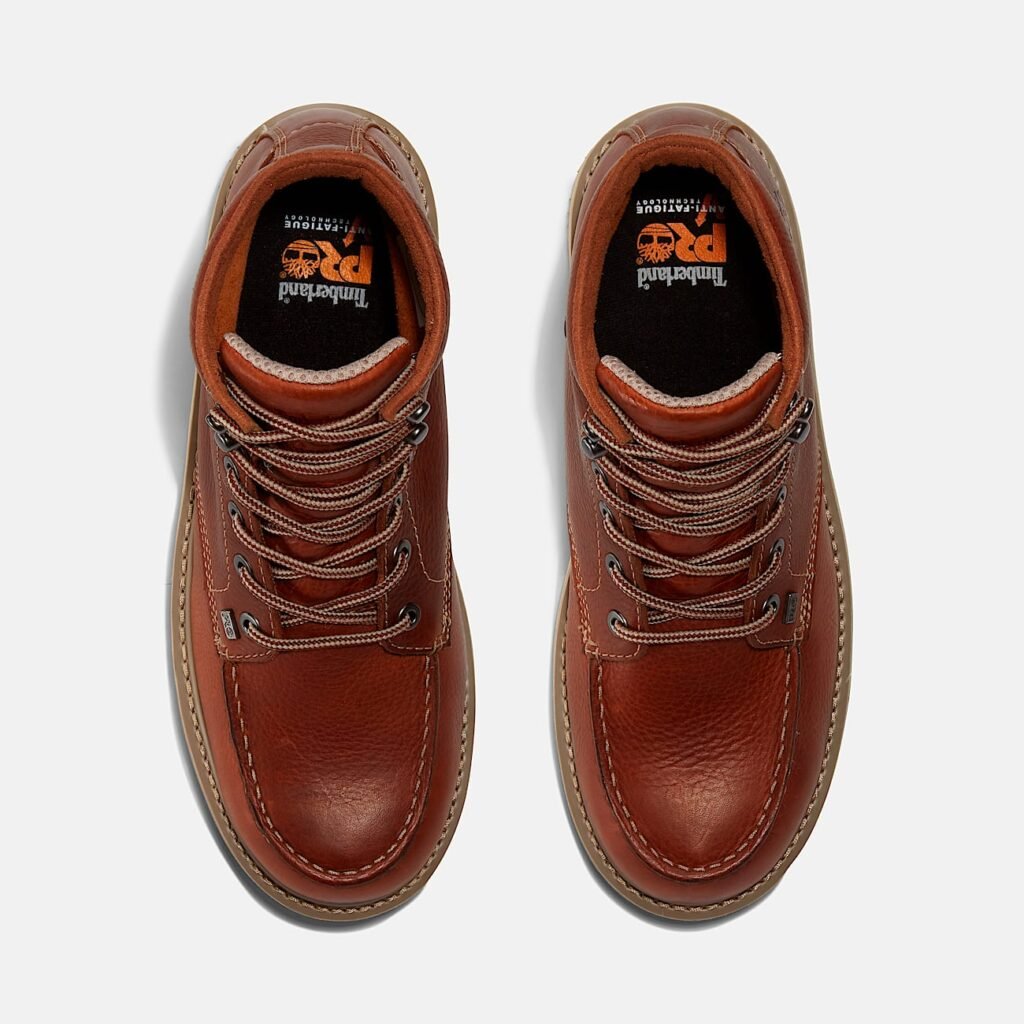 Timberland Men's Barstow 6" Work Boot Brown Style TB189647214