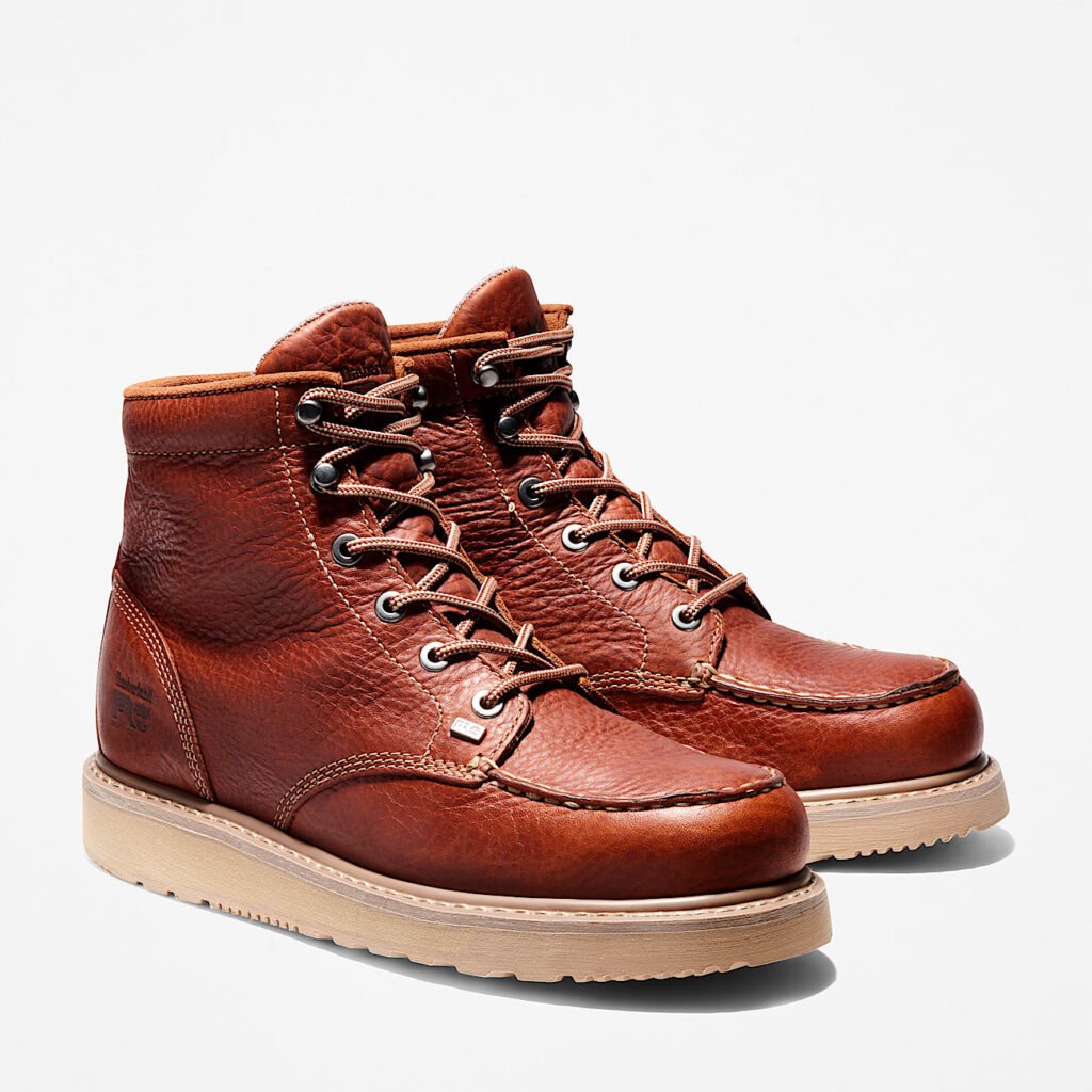 Timberland Men's Barstow 6" Work Boot Brown Style TB189647214