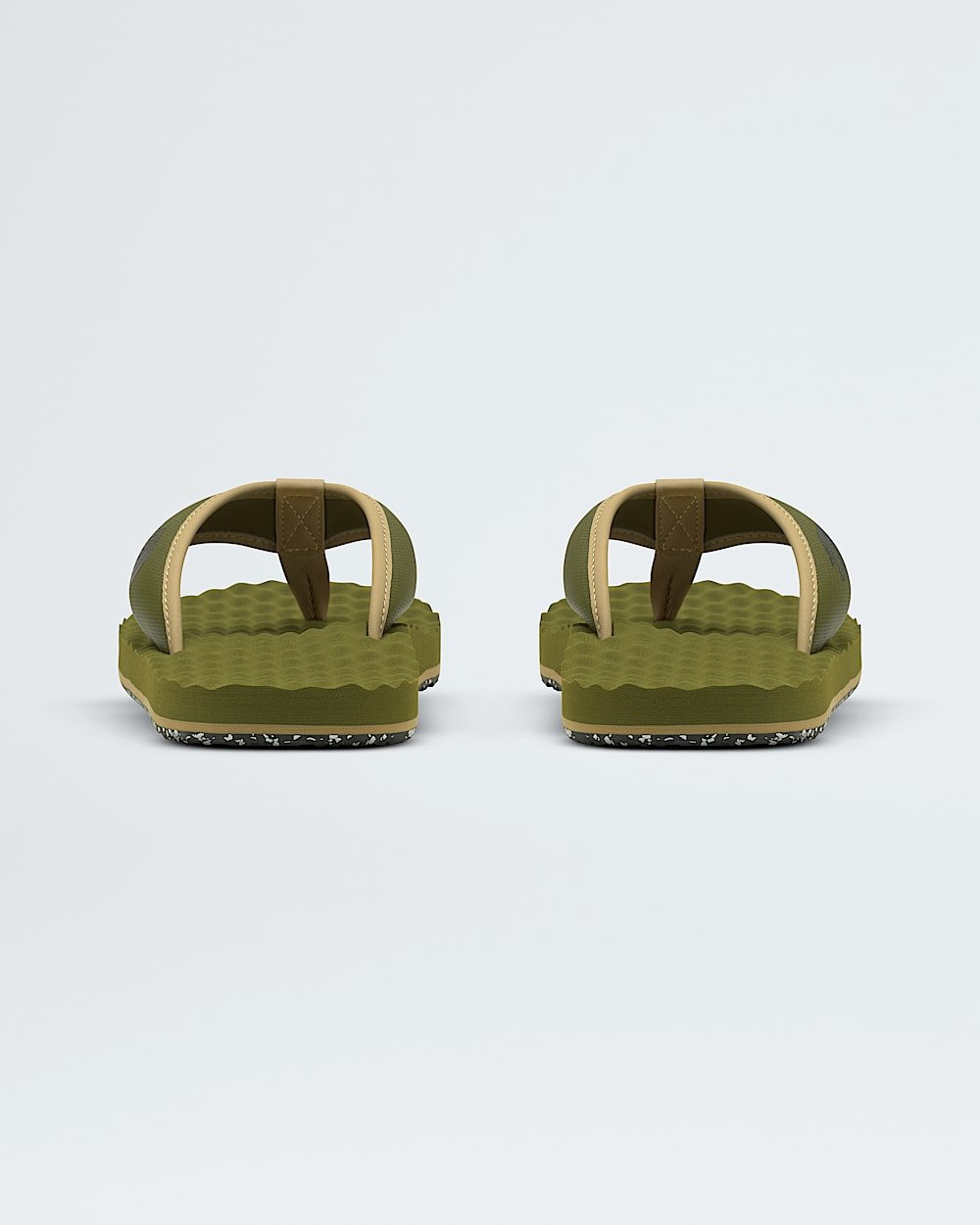 The North Face Men’s Base Camp Flip-Flops II - Forest Olive/Forest Olive Style NF0A47AA - Image 3