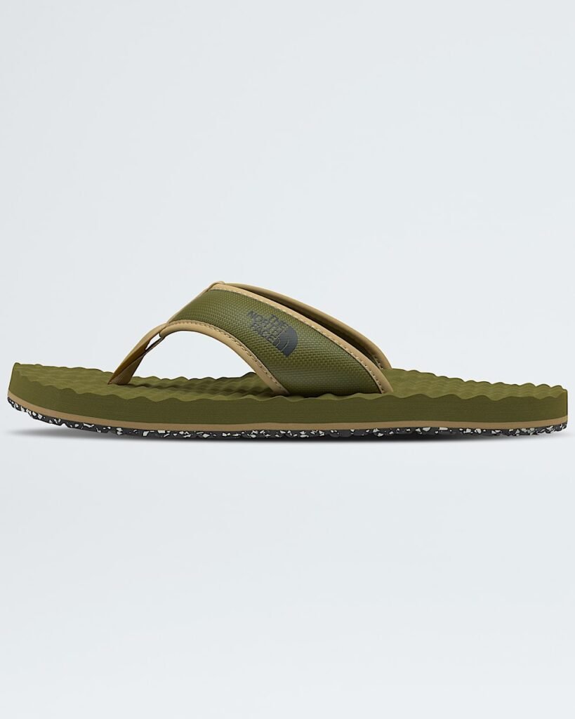 The North Face Men’s Base Camp Flip-Flops II - Forest Olive/Forest Olive Style NF0A47AA