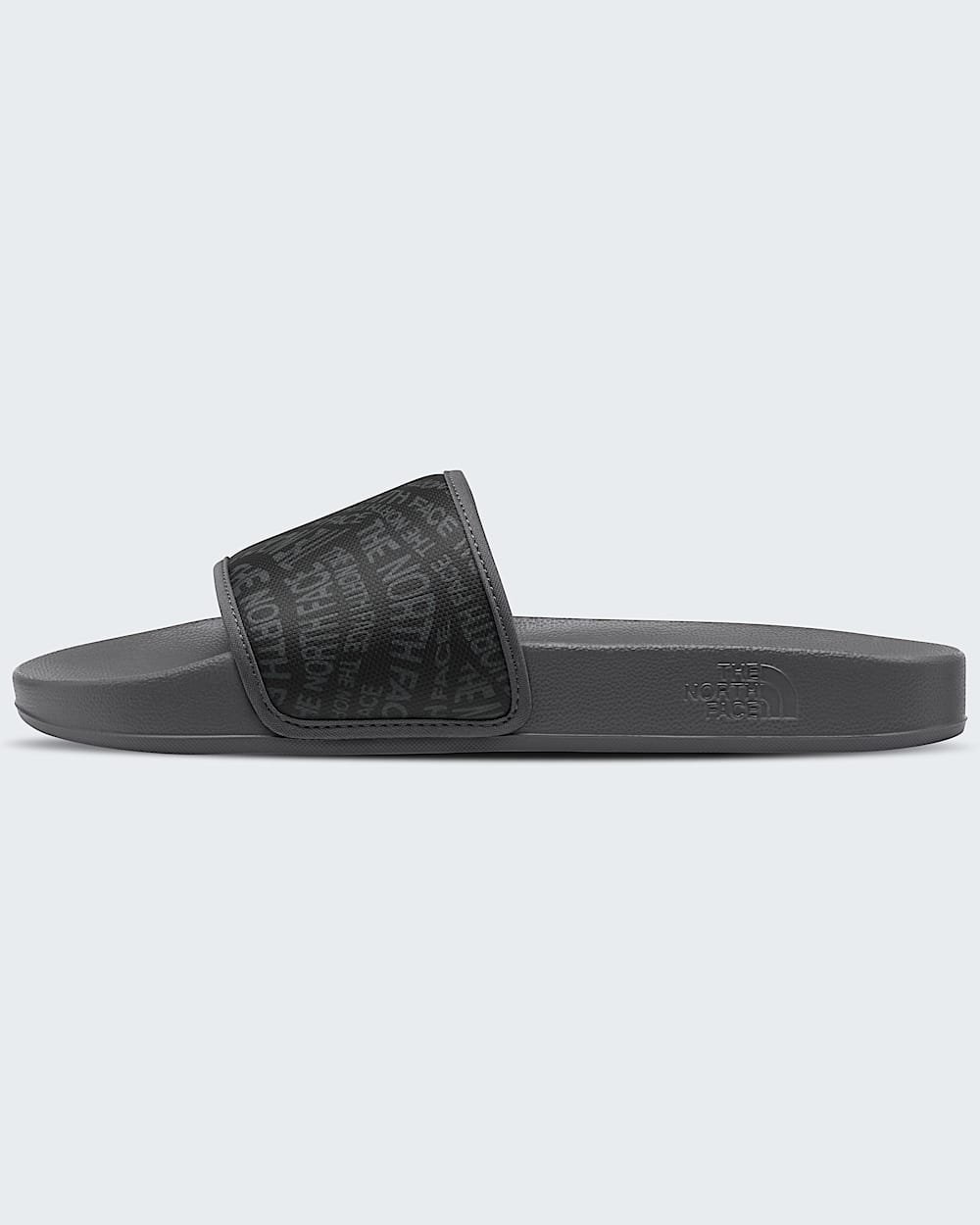 The North Face Men’s Base Camp™ Slides III - Logo Mania Print/Anthracite Grey Style NF0A4T2R - Image 1