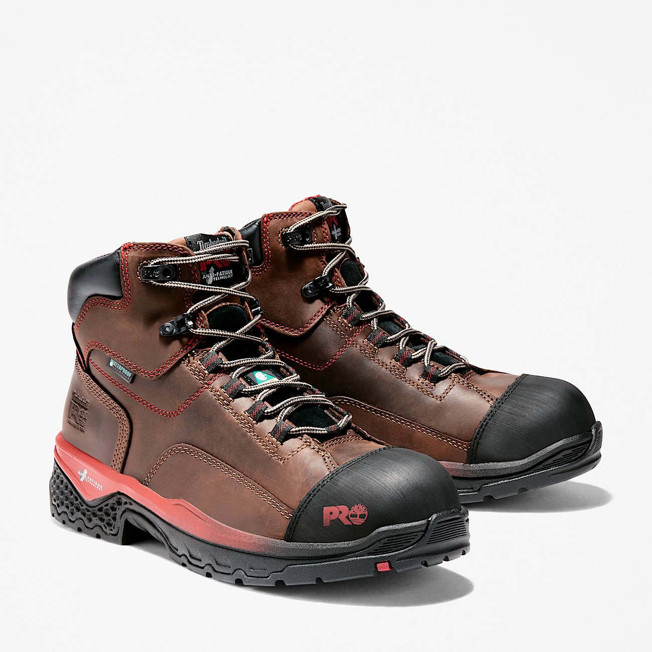 Men's Bosshog 6" Composite Toe Waterproof Work Boot Style TB1A1WSB214 - Image 4