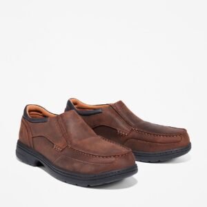 Timberland Men's Branston Casual Alloy Toe Work Shoe Brown Style TB191694214 - Image 4