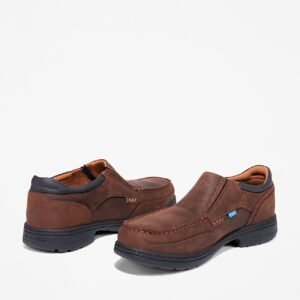 Timberland Men's Branston Casual Alloy Toe Work Shoe Brown Style TB191694214 - Image 5