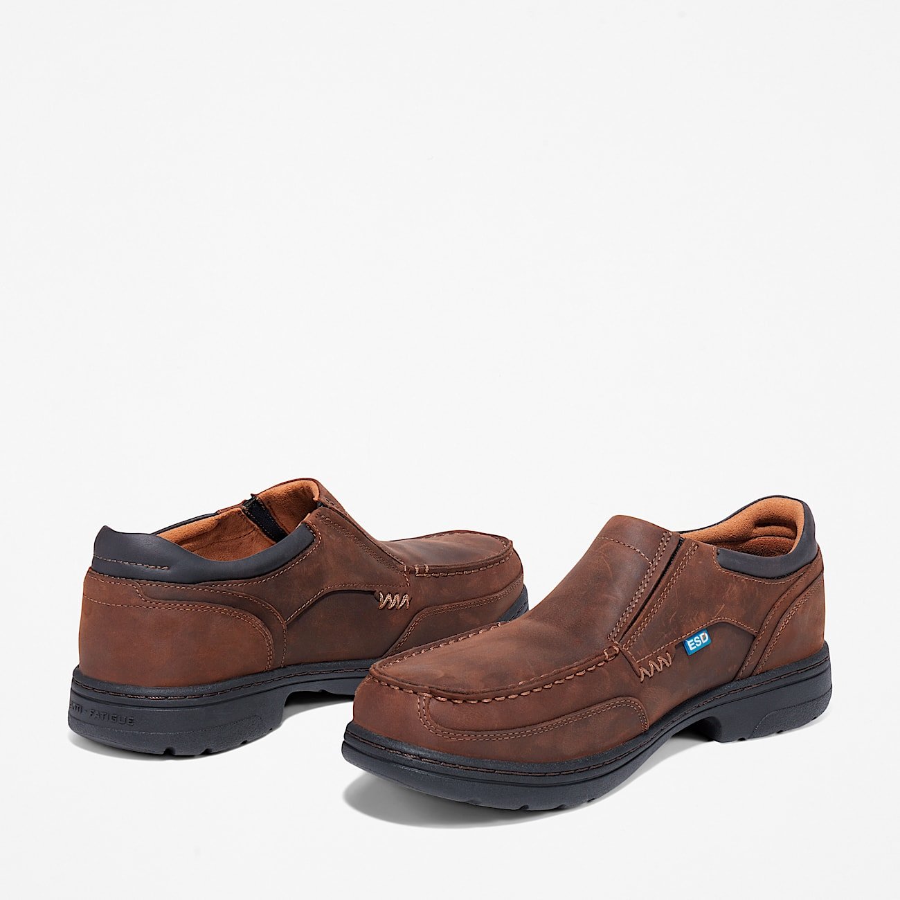Timberland Men's Branston Casual Alloy Toe Work Shoe Brown Style TB191694214 - Image 5