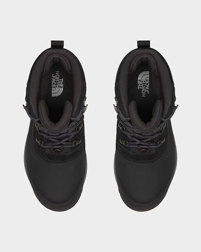 The North Face Men’s Chilkat V Lace Waterproof Boots - TNF Black/Asphalt Grey Style NF0A5LW3