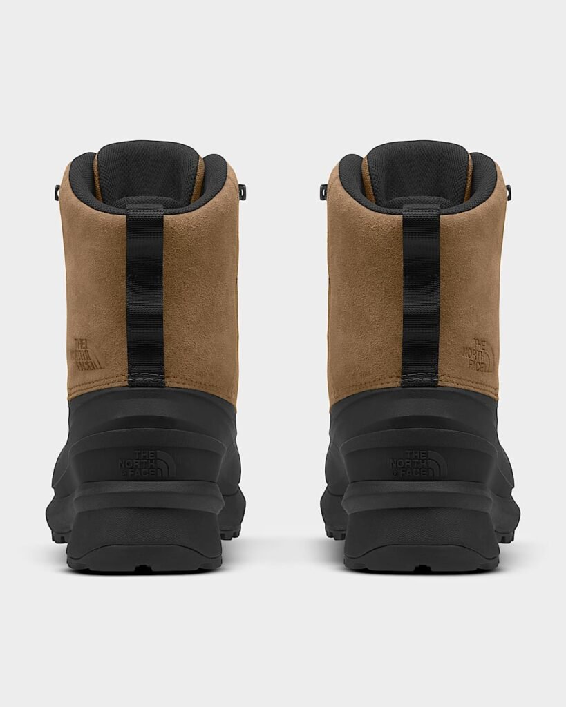 The North Face Men’s Chilkat V Lace Waterproof Boots - Utility Brown/TNF Black Style NF0A5LW3
