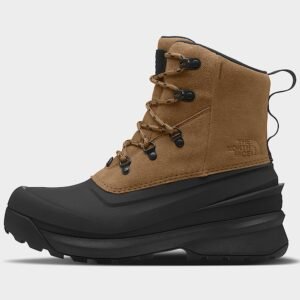 The North Face Men’s Chilkat V Lace Waterproof Boots - Utility Brown/TNF Black Style NF0A5LW3 - Image 1