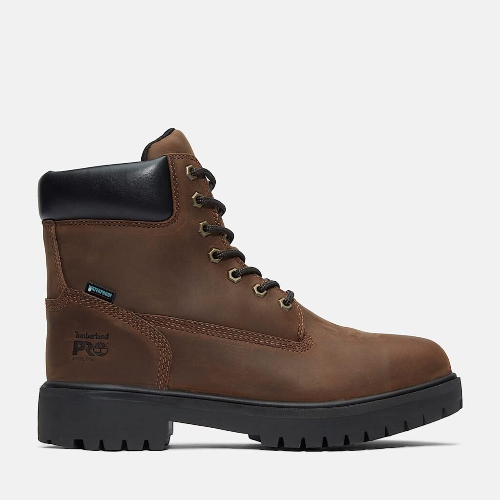 Men's Direct Attach 6" Steel Toe Waterproof Work Boot Style TB138021242
