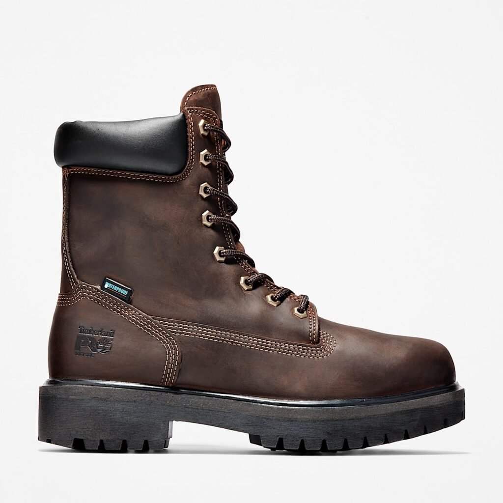 Men's Direct Attach 8" Soft Toe Waterproof Insulated Work Boot Style TB138022242