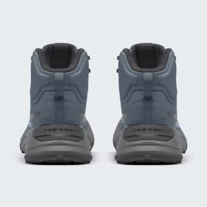 The North Face Men's Fastpack Mid Waterproof Boots - Granite Grey/Anthracite Grey Style NF0A8G4S - Image 3