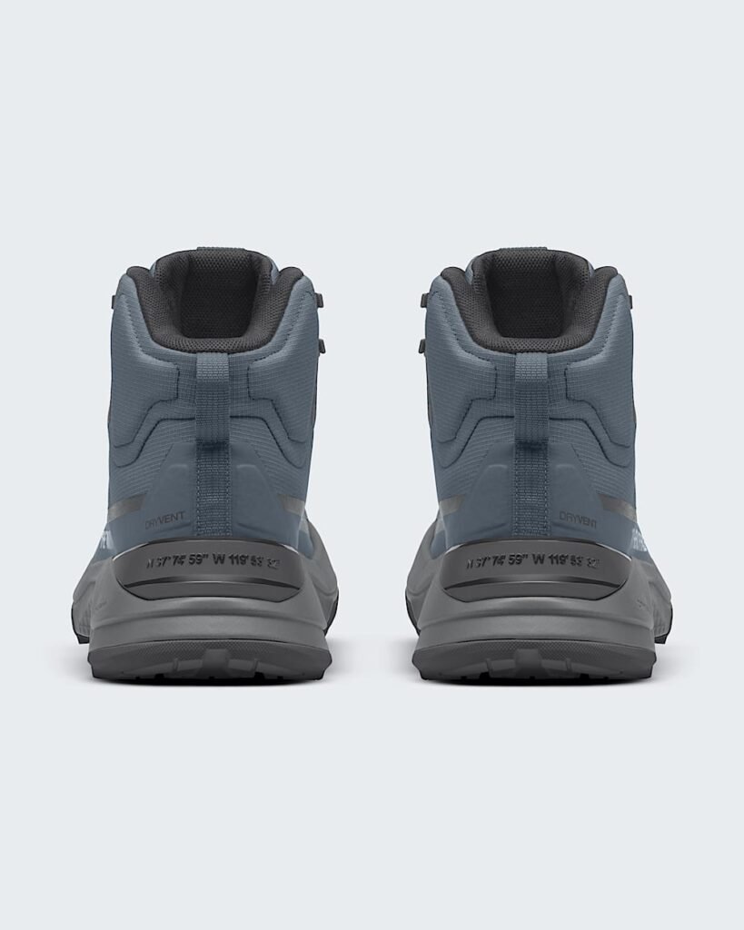 The North Face Men's Fastpack Mid Waterproof Boots - Granite Grey/Anthracite Grey Style NF0A8G4S
