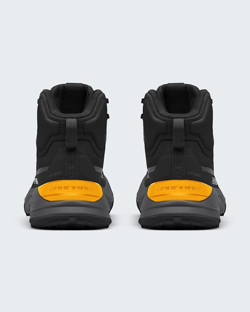 The North Face Men's Fastpack Mid Waterproof Boots - TNF Black/Summit Gold Style NF0A8G4S